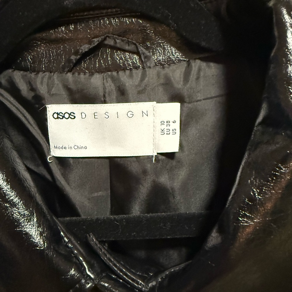ASOS Leopard Print‎ Teddy Jacket - Picture 6 of 9